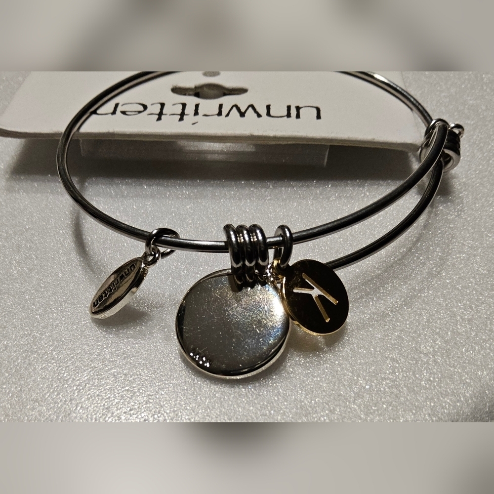 Unwritten Gold and Silver Charm Bracelet DISCOUNTED PRICED TO SALE 🤑 ♥️ - Picture 3 of 3